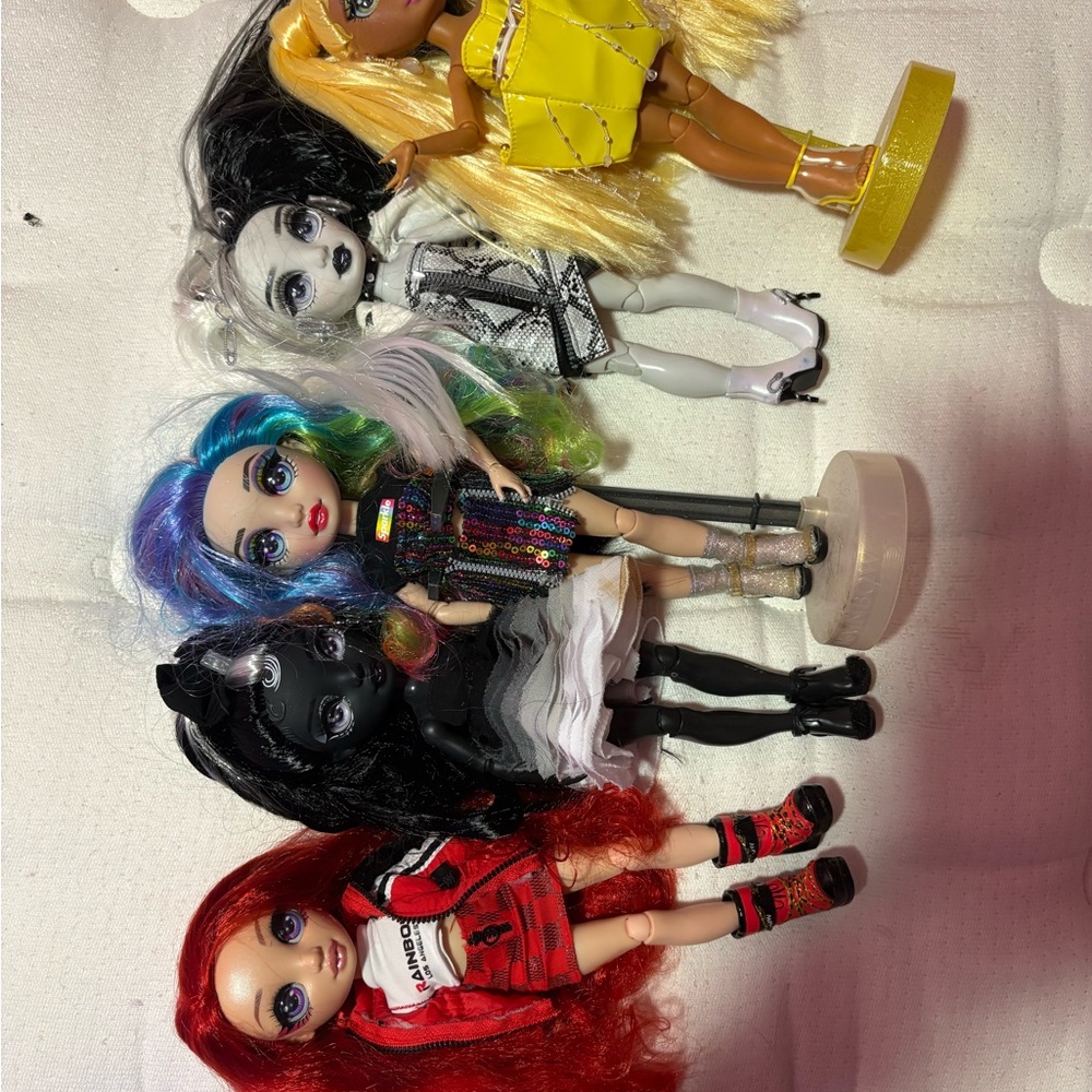 Rainbow High Dolls Lot
